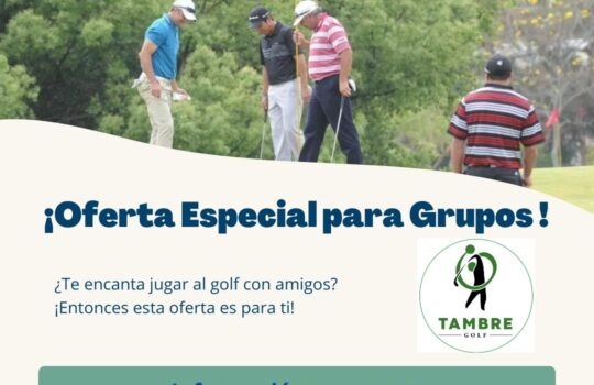 Oferta Especial para Grupos en Tambre Golf